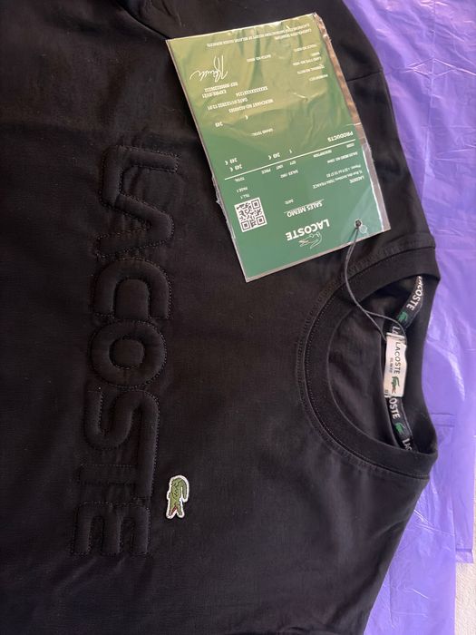 Тениска оригинална памучна Lacoste