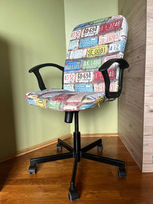 Scaun birou, rotativ, huse detasabile