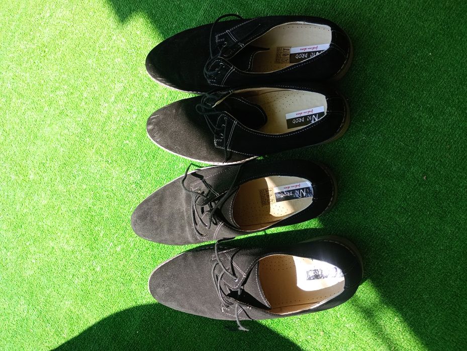 Pantofi piele întoarsă