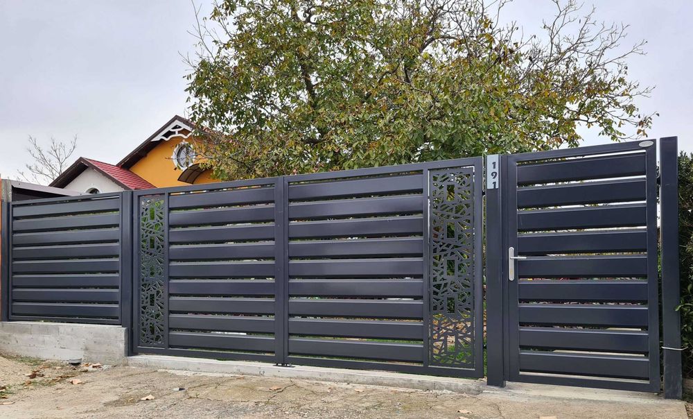 Vand garduri si porti modele moderne, imprejmuire teren