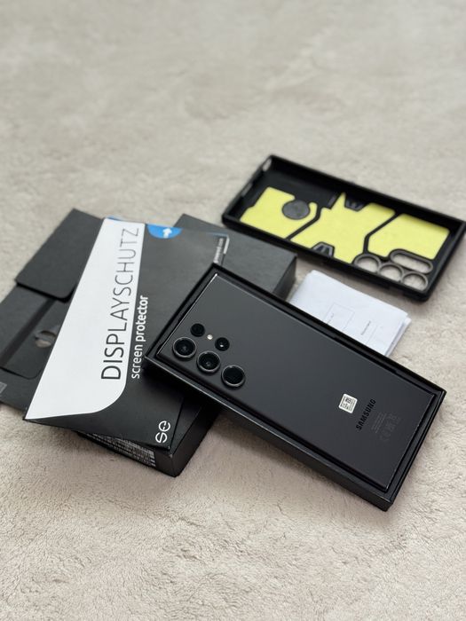 Samsung Galaxy S23 Ultra Phantom Black 256 GB full box +. Folie , factura husa !