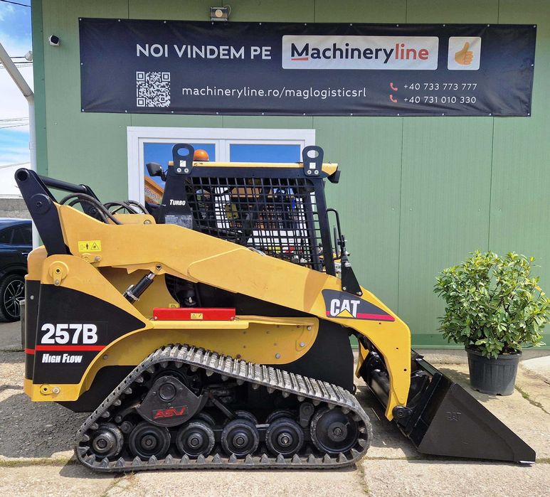 mini incarcator Caterpillar 257B High Flow