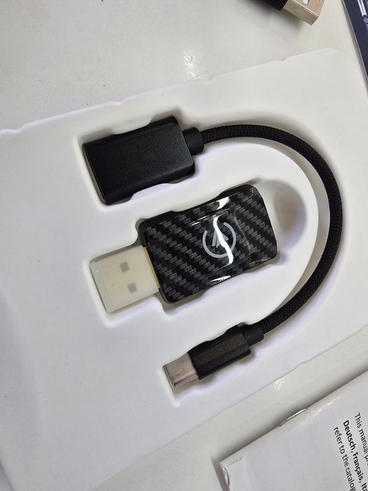 Адаптер за безжичен CarPlay & Android Auto MSXTTLY AC01 2IN1 Wireless