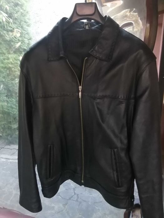 Продавам мъжко кожено яке от естествена кожа.,размер 52.