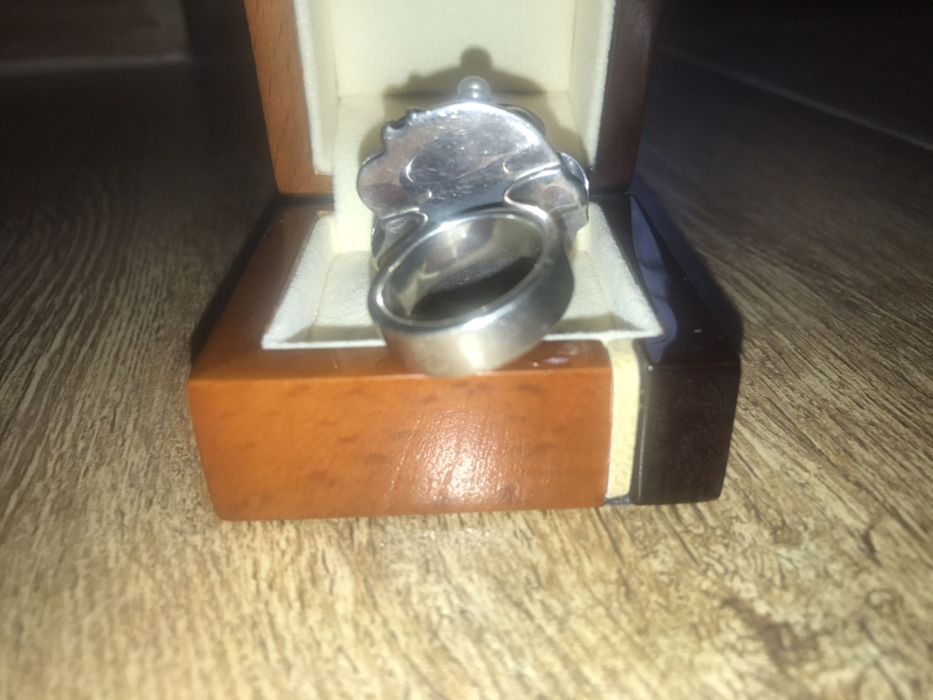 Масивен сребърен пръстен с ТЮРКОАЗ