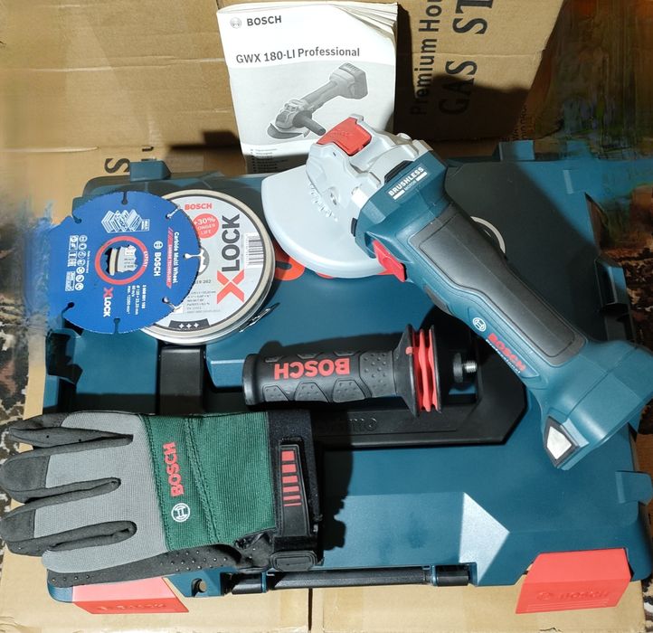 АК болгарка.Bosch X-Lock