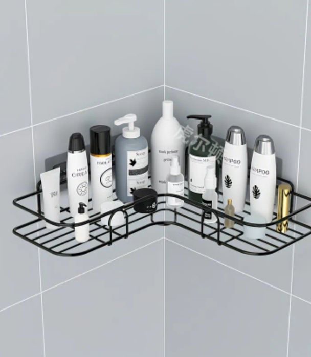 Угловая полка для ванной