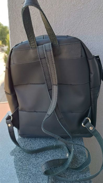 Дамска раница естествена кожа Nickels