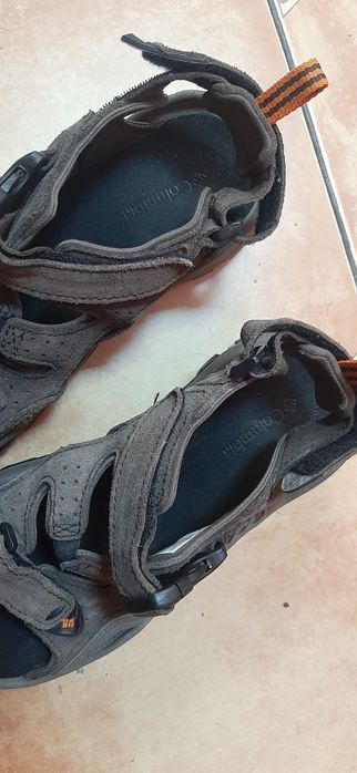 Sandale drumetie columbia piele marime 40 25 cm