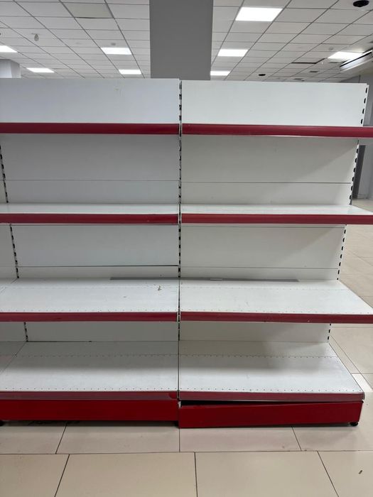 Стеллажи двухсторонние продаётся