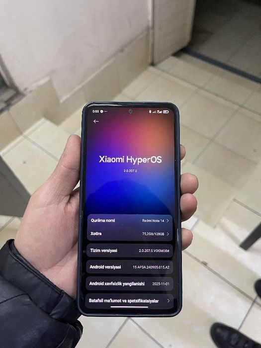 Smartfon Redmi note 14