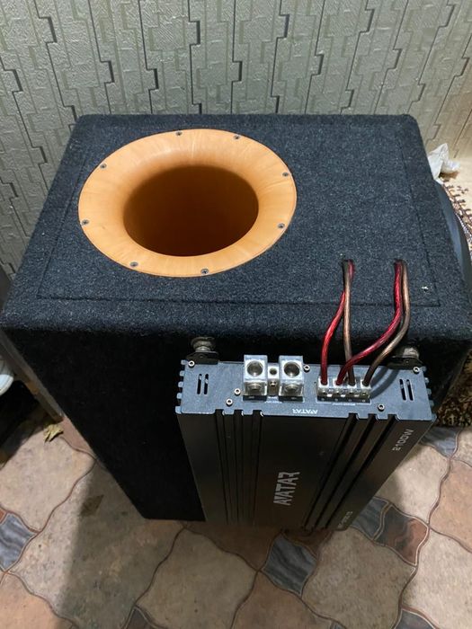 сабвуфер в сборе