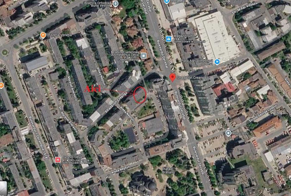 Vand apartament Deva, strada Ion Creanga, bloc 25, etaj 2. 4 camere
