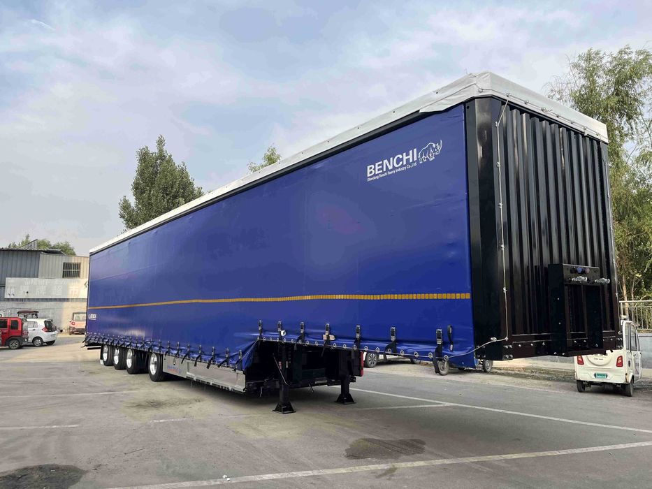 127 м³ 4 осьті перделік бүйірлік жартылай тіркеме