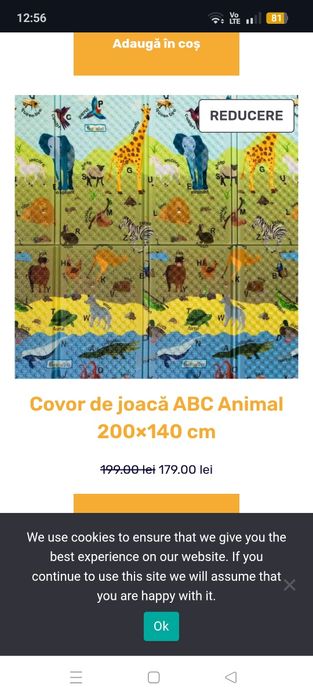 Covor joaca Casmatino 200/140