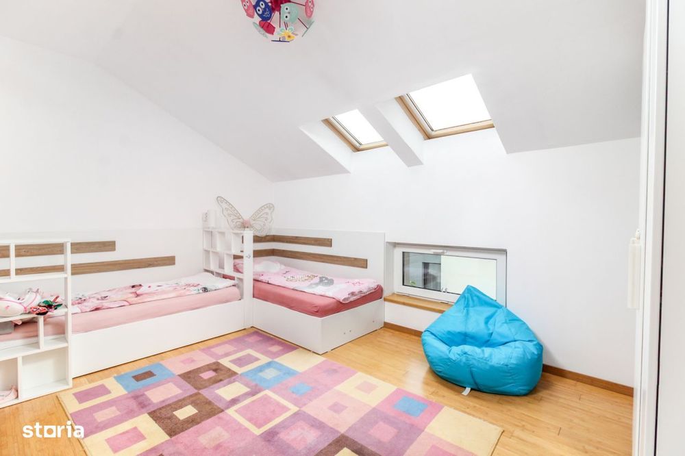 Casa finisata tip duplex, GARAJ, 3 dormitoare, 2 bai, str. Campului