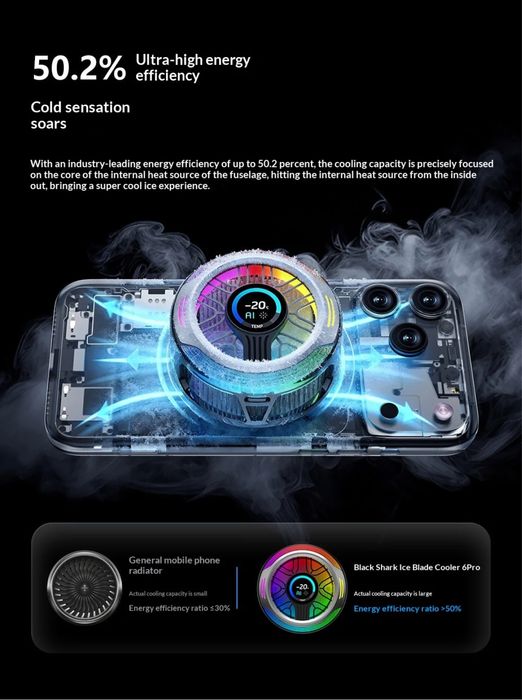 Кулер Black Shark 6 Pro(New 2026 Version AI