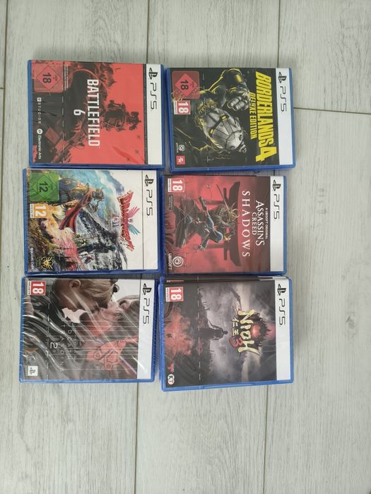 Jocuri PS5 180 lei/buc