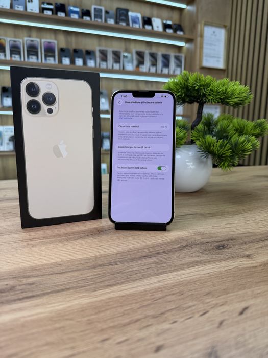 ‼️iPhone 13 Pro Max Gold 256Gb - Sanatate bat.100% - Garantie 12 luni