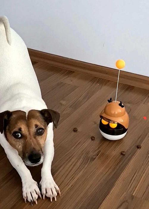 Jucărie interactiva smart câini,pisici,hrănire lenta, hopa mitica