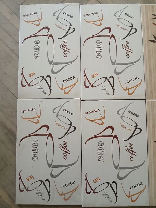 Faianță albă- 15m pătrați + decor