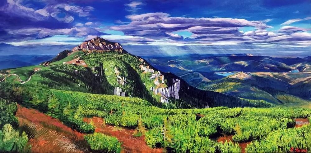 Picturi - peisaje natură / vânat