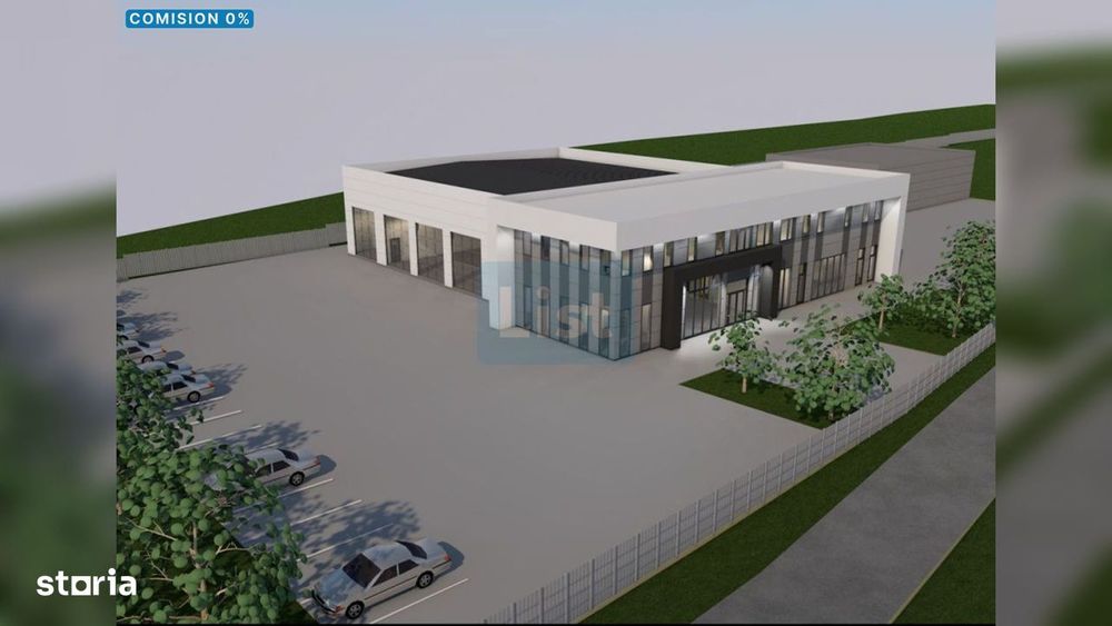 Comicion 0%Teren 10000 mp, front 60 m la DN, A/C HALA service Iclod CJ