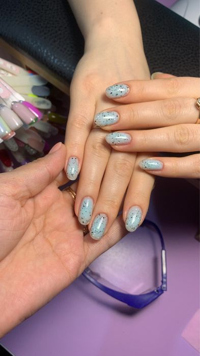 Маникюр-наращивание,гель лак