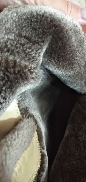 Сапоги  кожаные женские