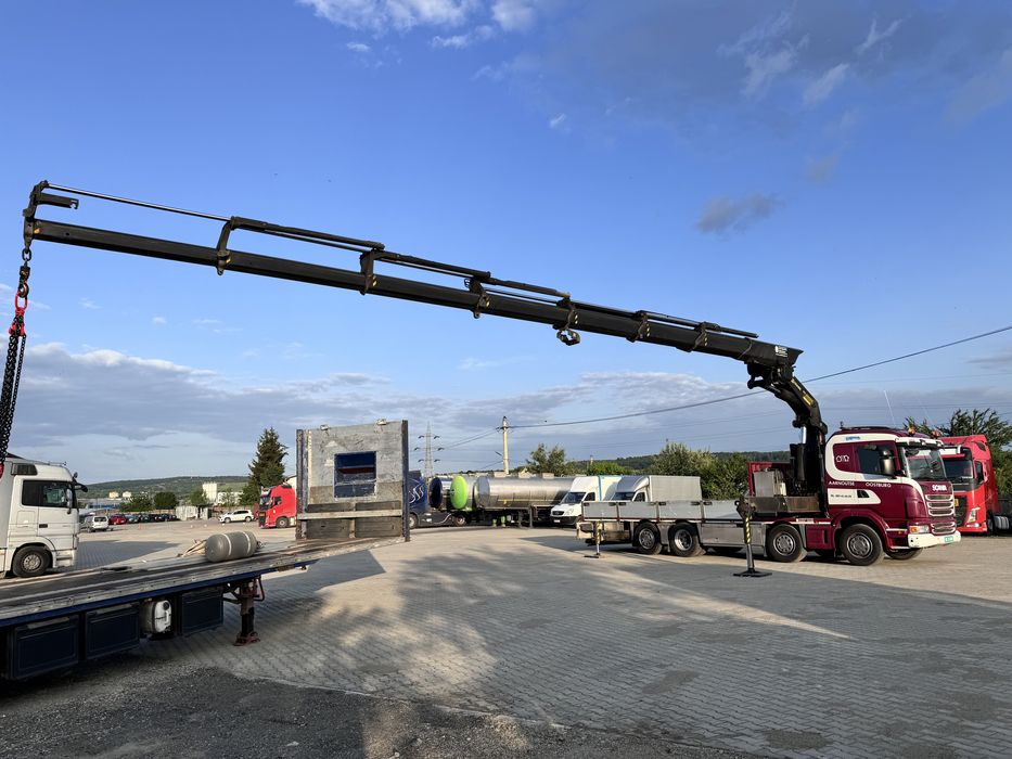 Servicii inchiriere macara transport containere incarcare descarcare