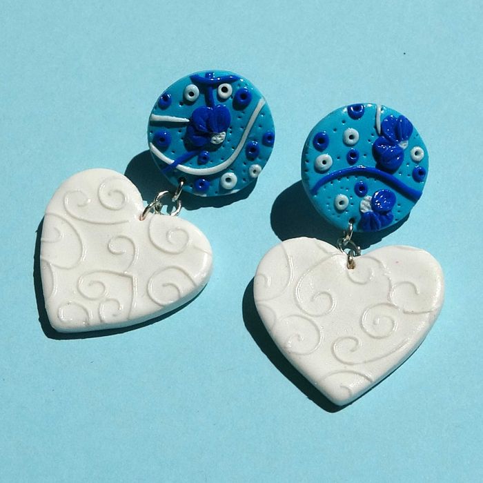 Ръчно изработени бижута и чаши (полимерна глина и епоксидна смола)