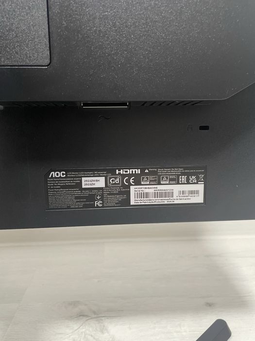 Monitor Aoc 240hz