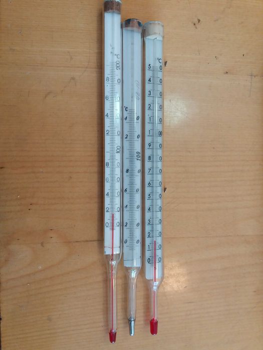 термометр лабораторный стеклянный