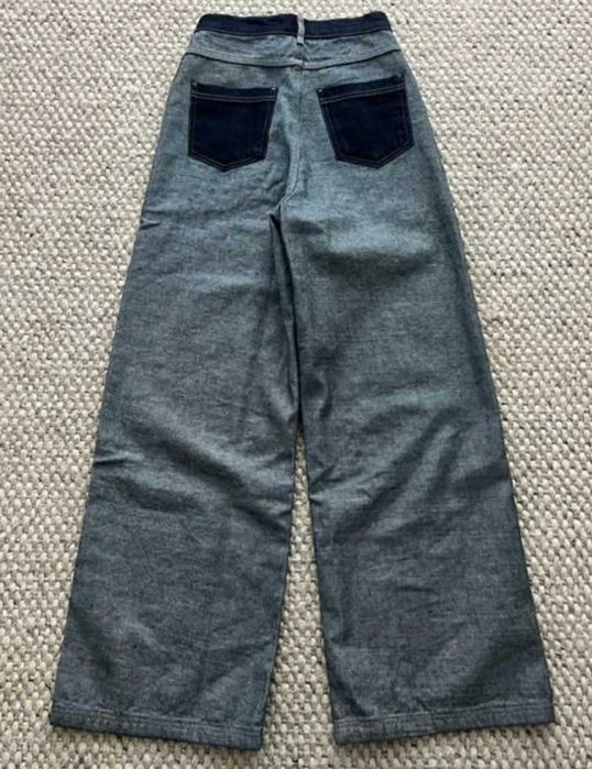 Дънки  ZARA (с обърнат ефект)