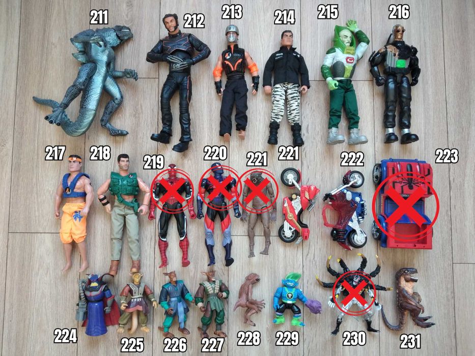 Колекционерски Екшън Фигурки - Batman, Marvel, DC, Spider-Man, Vintage