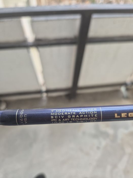 Lanseta  baicasting   St Croix Legend Tournament Bass Casting LTBC70MHM, 3/8-1 Oz. (10-28 grame)