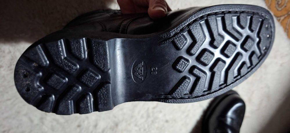 Bocanci Wojas Combat boot Military, Jump Boot, leather suede 28/44