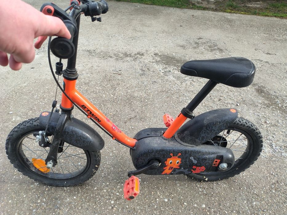 Bicicleta copii 14"/Bicicleta Peugeot, aluminiu, Shimano