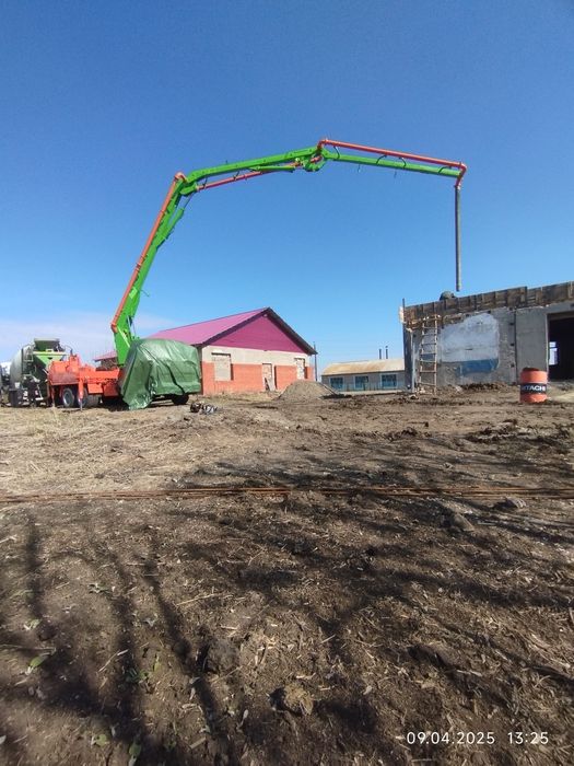 Услуги автобетононасоса 24/7