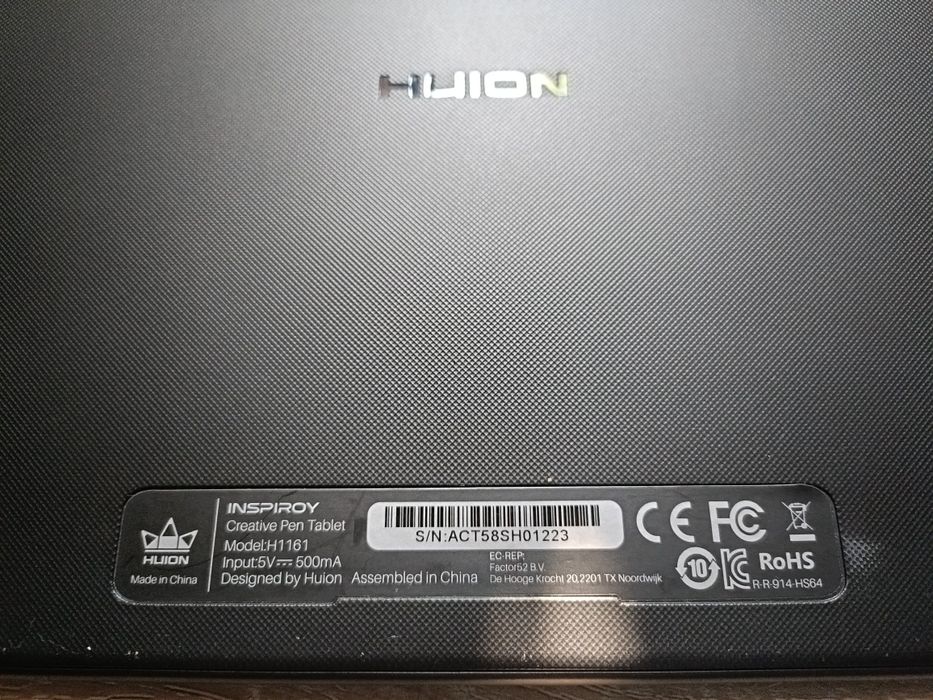 Tableta grafica Huion Inspiroy H1161