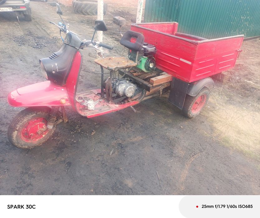 Продам мотороллер муравья почти доделаного