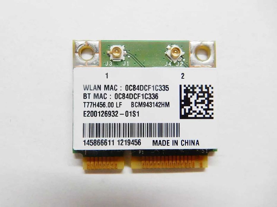 Wi-Fi + Bluetooth модуль Broadcom BCM943143HM