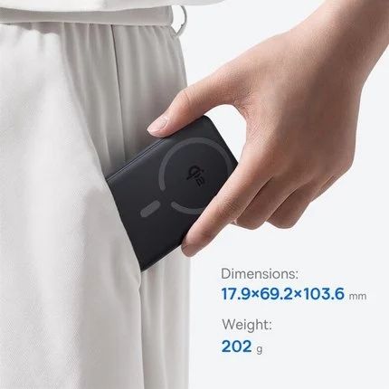 Преносима батерия 10 000mAh  22.5W поддържа и магнитно зареждане