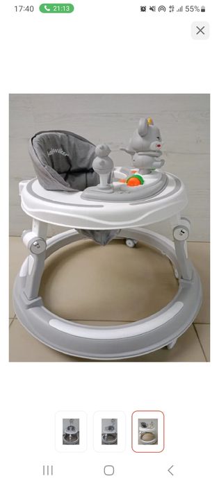 Продам детские ходунки с 6 месяцев