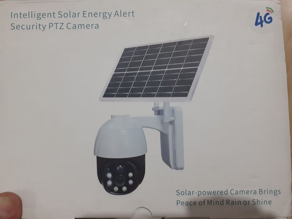 Camera smart 4G,panou solar,cartela sim