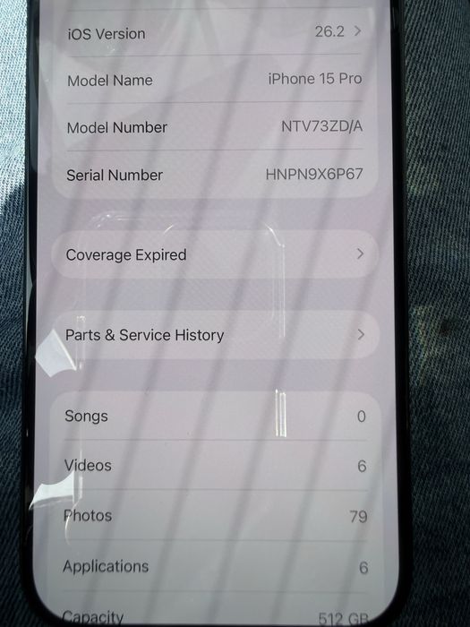 Iphone 15 pro 512 gb