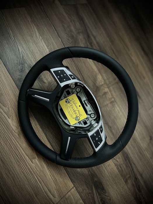Volan piele naturală Nappa Mercedes E-Class ML W166 w212 2009-2016