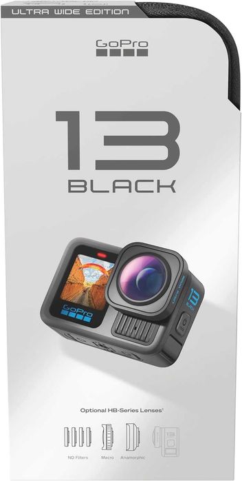Camera video sport GoPro Hero13 Black, 5.3K60, Ultra Wide Edition Bundle,sigilat