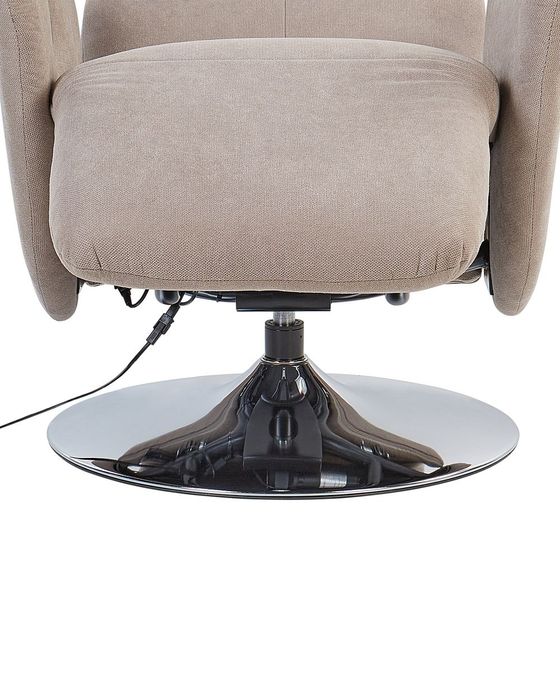 Fotoliu elegant reglabil electric, Beliani