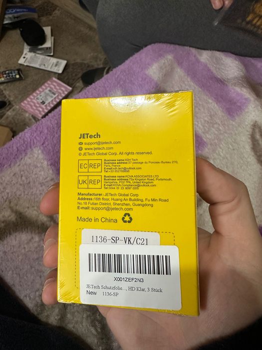 JETech Screen Protector for Samsung Galaxy Watch 7/6 44mm